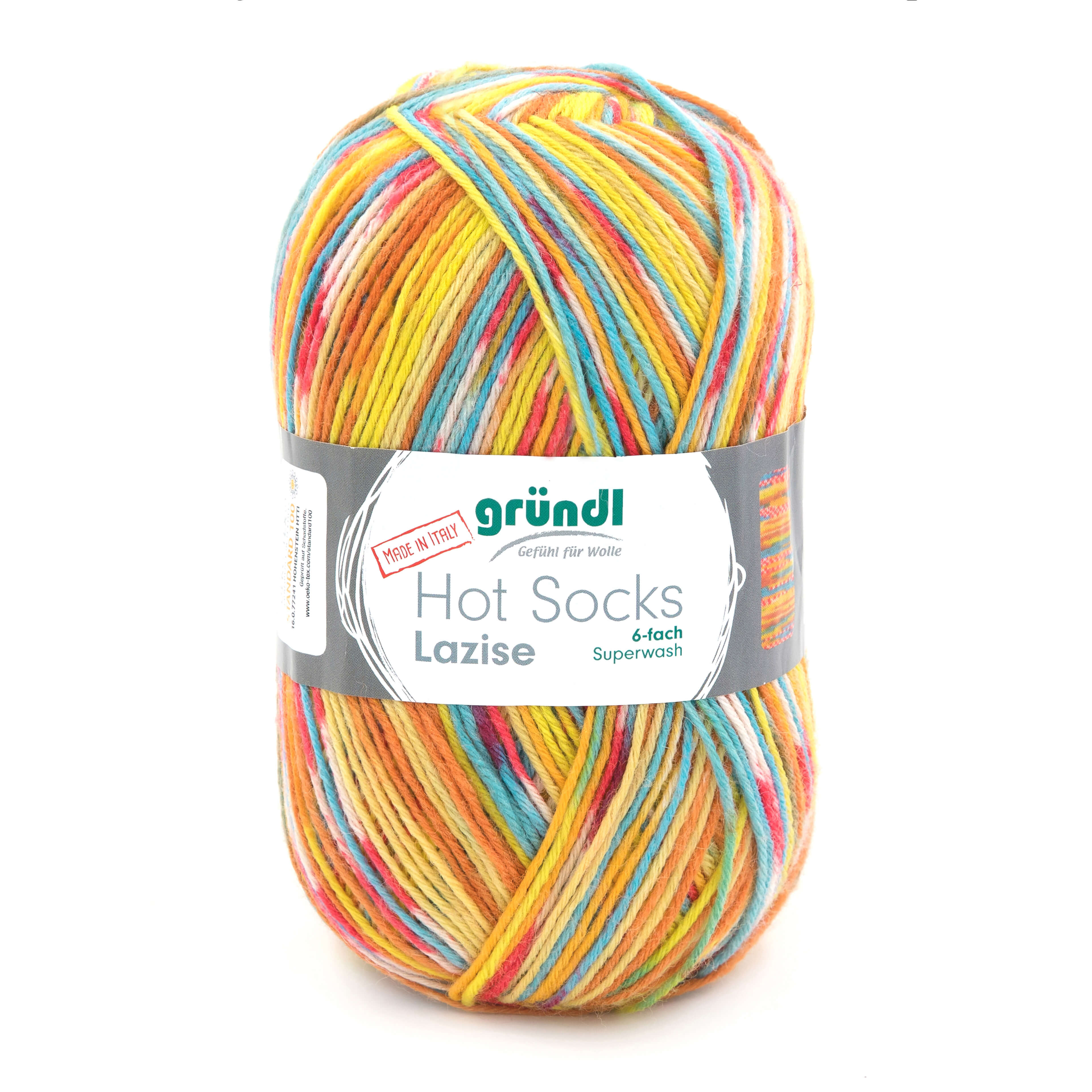 Gründl Hot Socks Lazise 6-fach superwash Gründl Hot Socks Lazise 6-fach superwash