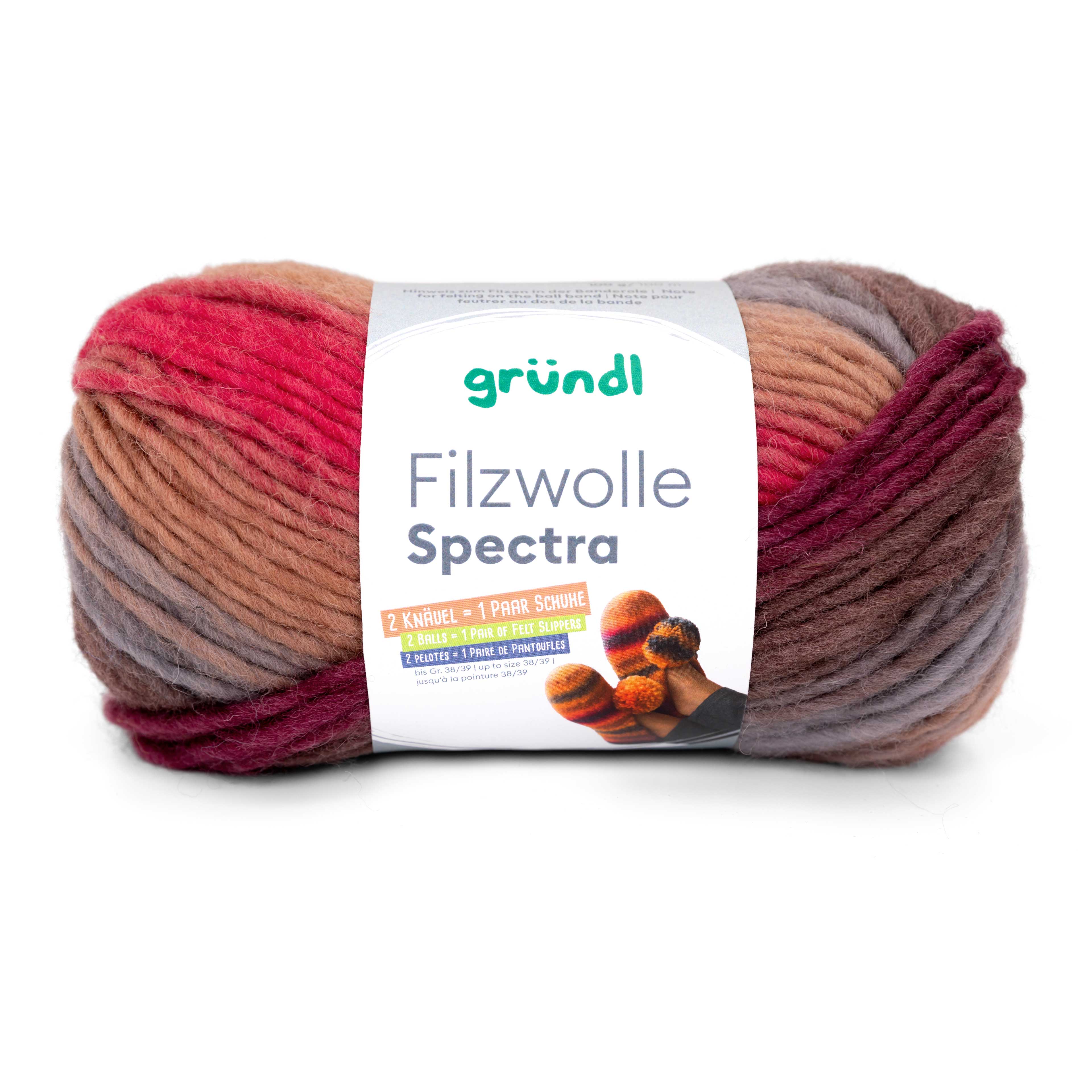 Gründl Spectra Strick- Filzwolle Farbverlauf bunt 100% Schurwolle 100g/100m Gründl Spectra Strick- Filzwolle Farbverlauf bunt 100% Schurwolle 100g/100m