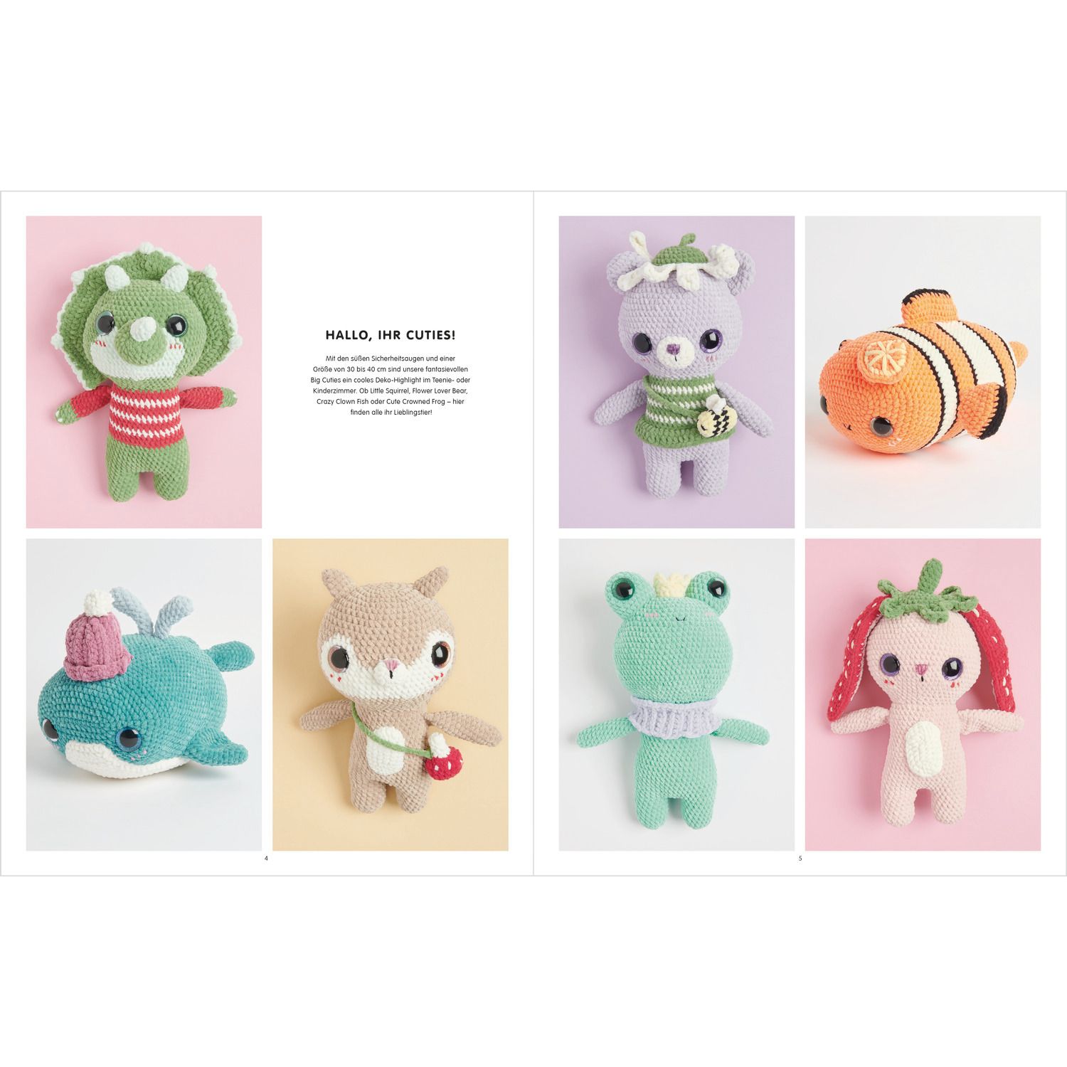 Chenillove Big Cuties Heft Häkelanleitungen 21x27cm 48 Seiten Chenillove Big Cuties Heft Häkelanleitungen 21x27cm 48 Seiten