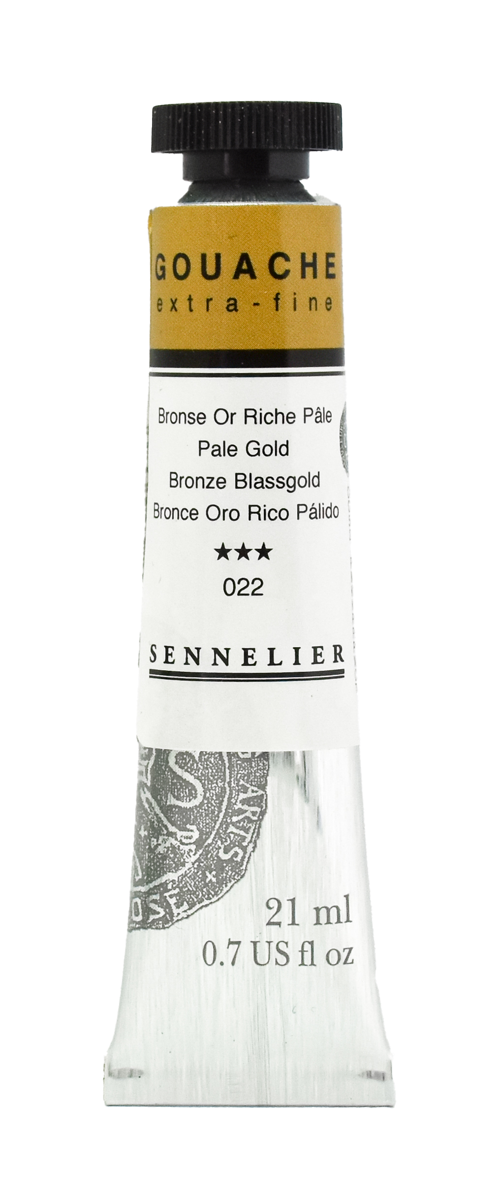 Sennelier Gouache Extra Fine METALLIC BRONZE BLASSGOLD Künstler-Gouache hochpigmentierte Deckfarbe 21ml Sennelier Gouache Extra Fine METALLIC BRONZE BLASSGOLD Künstler-Gouache hochpigmentierte Deckfarbe 21ml