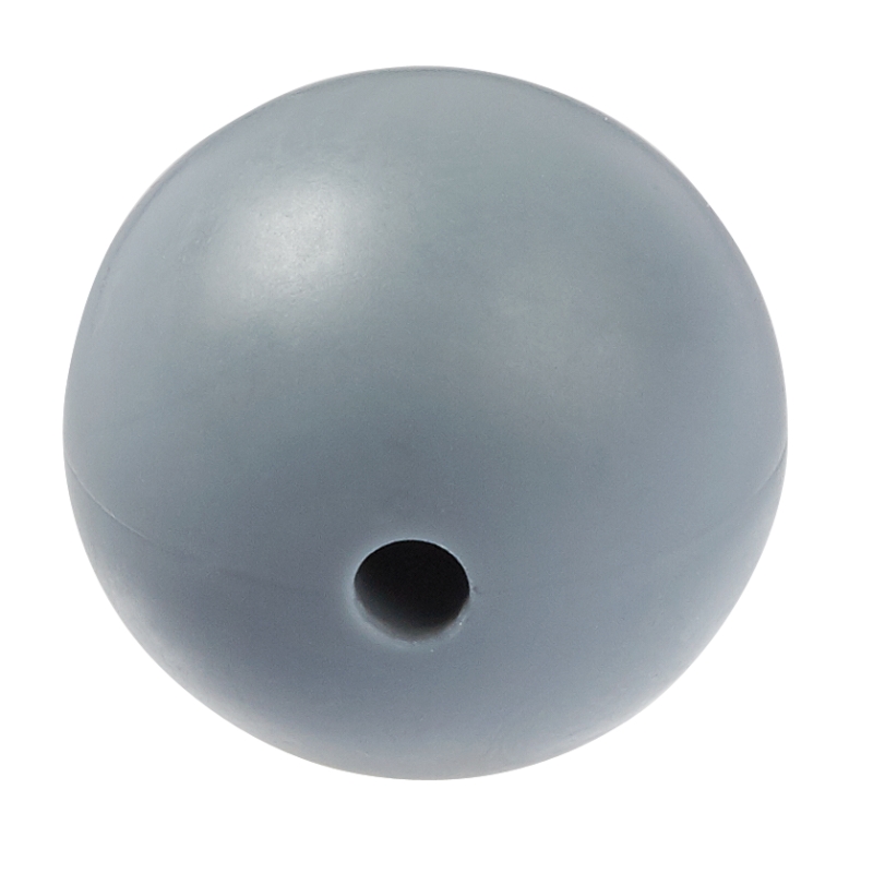 Schnulli-Silikon Perle rund 15mm Schnullerkette 4 Stück 