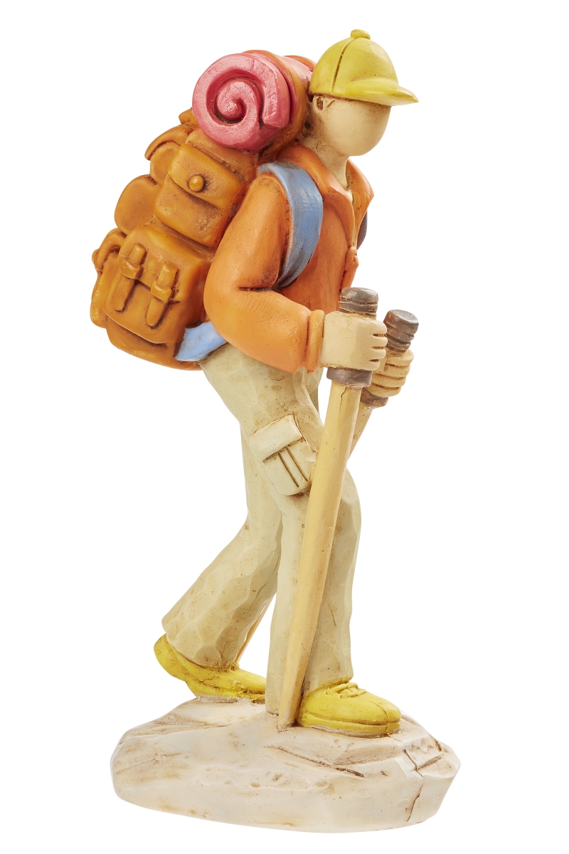 Miniatur Figur Wanderer 10cm Polyresinfigur