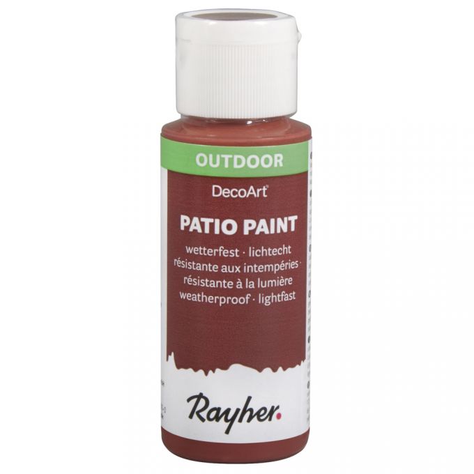 Patio Paint 59ml, Allwetterfarbe, Acrylfarbe für draußen, Außenbereichsfarbe