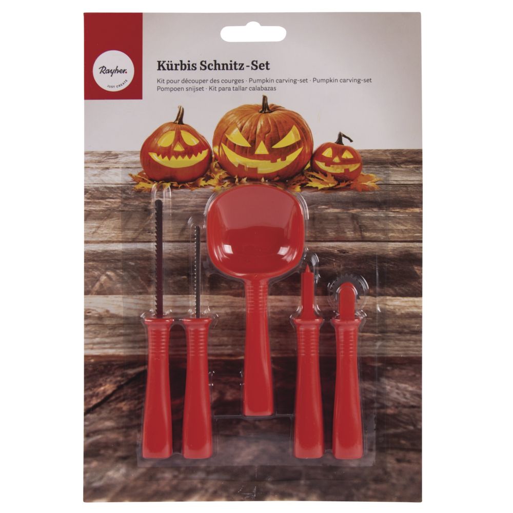 Kürbis Schnitz Set, 5-teilig Kürbis Schnitz Set, 5-teilig