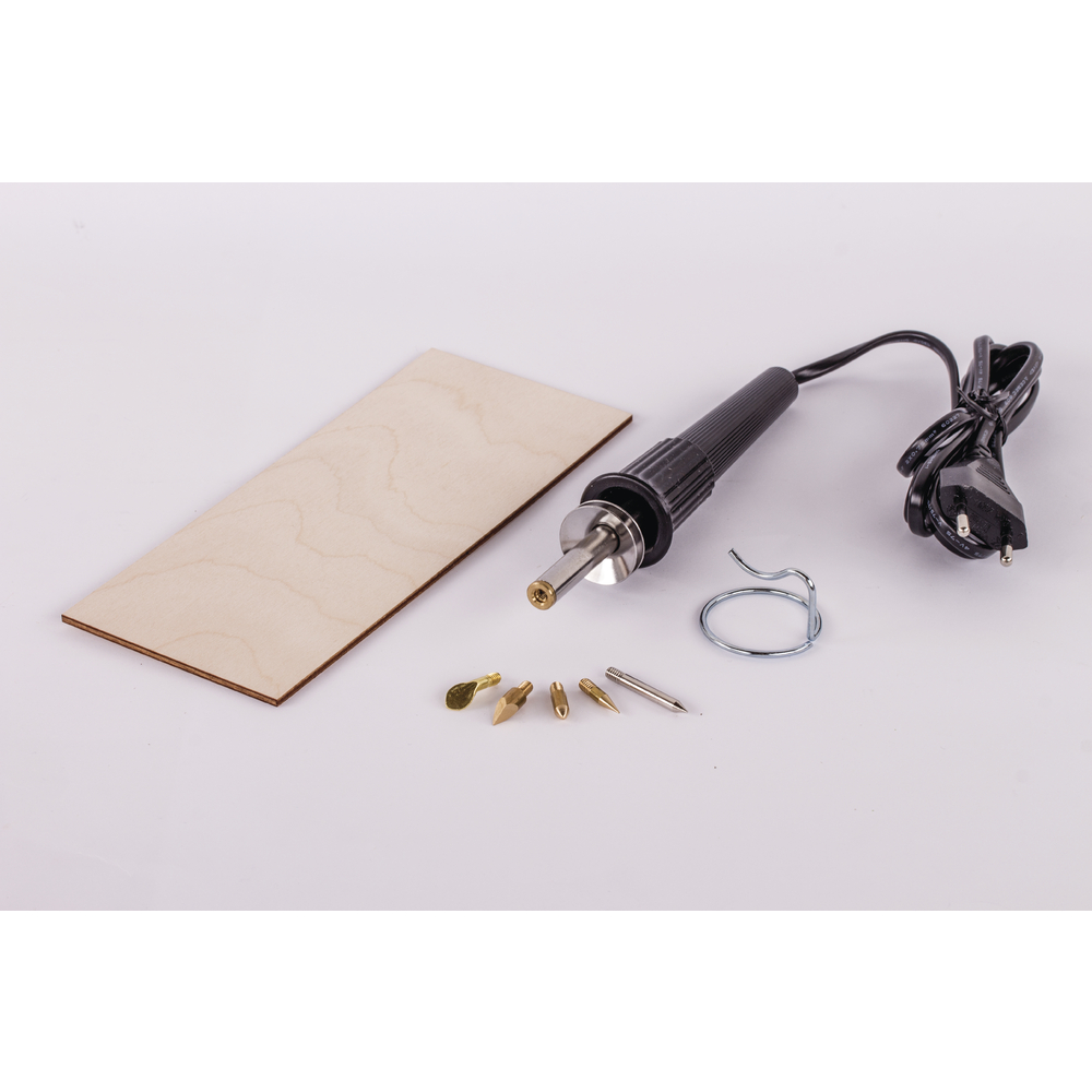 Brandmalkolben-Set Woodburning Pen 220-240c AV/ ca. 50Hz 30W