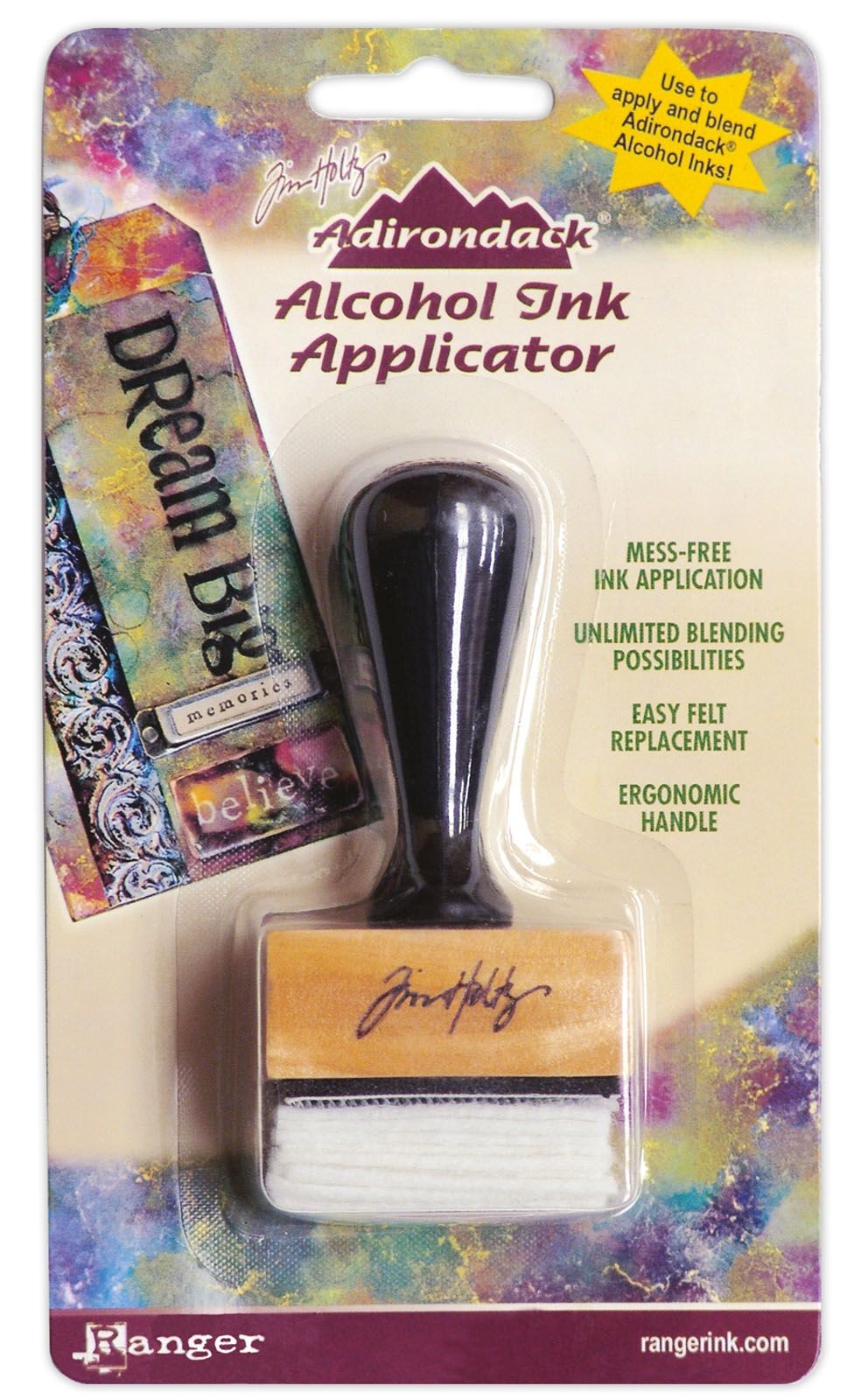 Alcohol Ink Applicator Tim Holtz Adirondack 1 Applikator 10 Pads