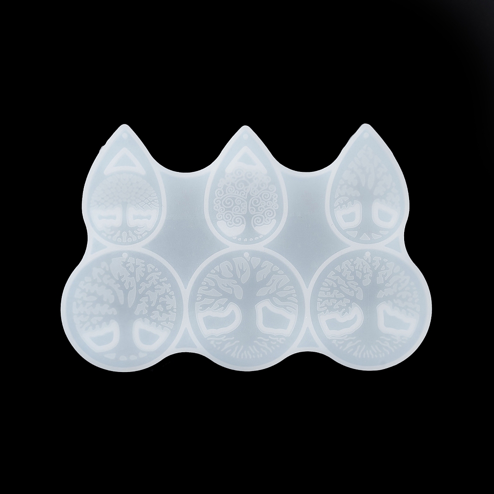 Silikonform Baum des Lebens Anhänger 104x155x6mm Silikonform Baum des Lebens Anhänger 104x155x6mm