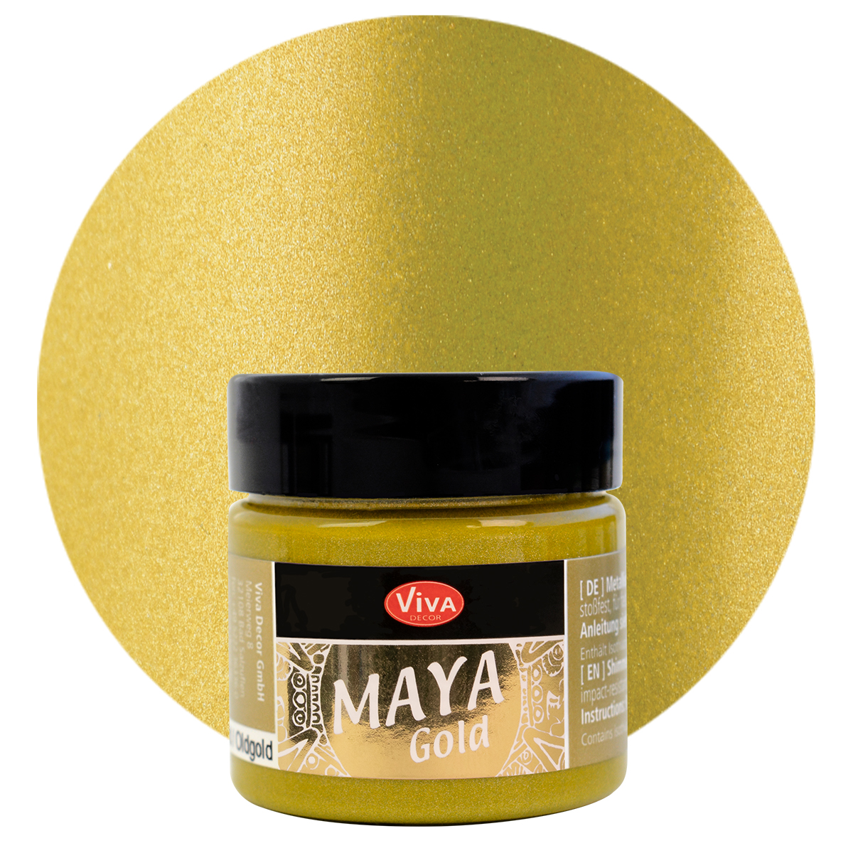  Maya Gold, 45ml  Metallicfarbe 