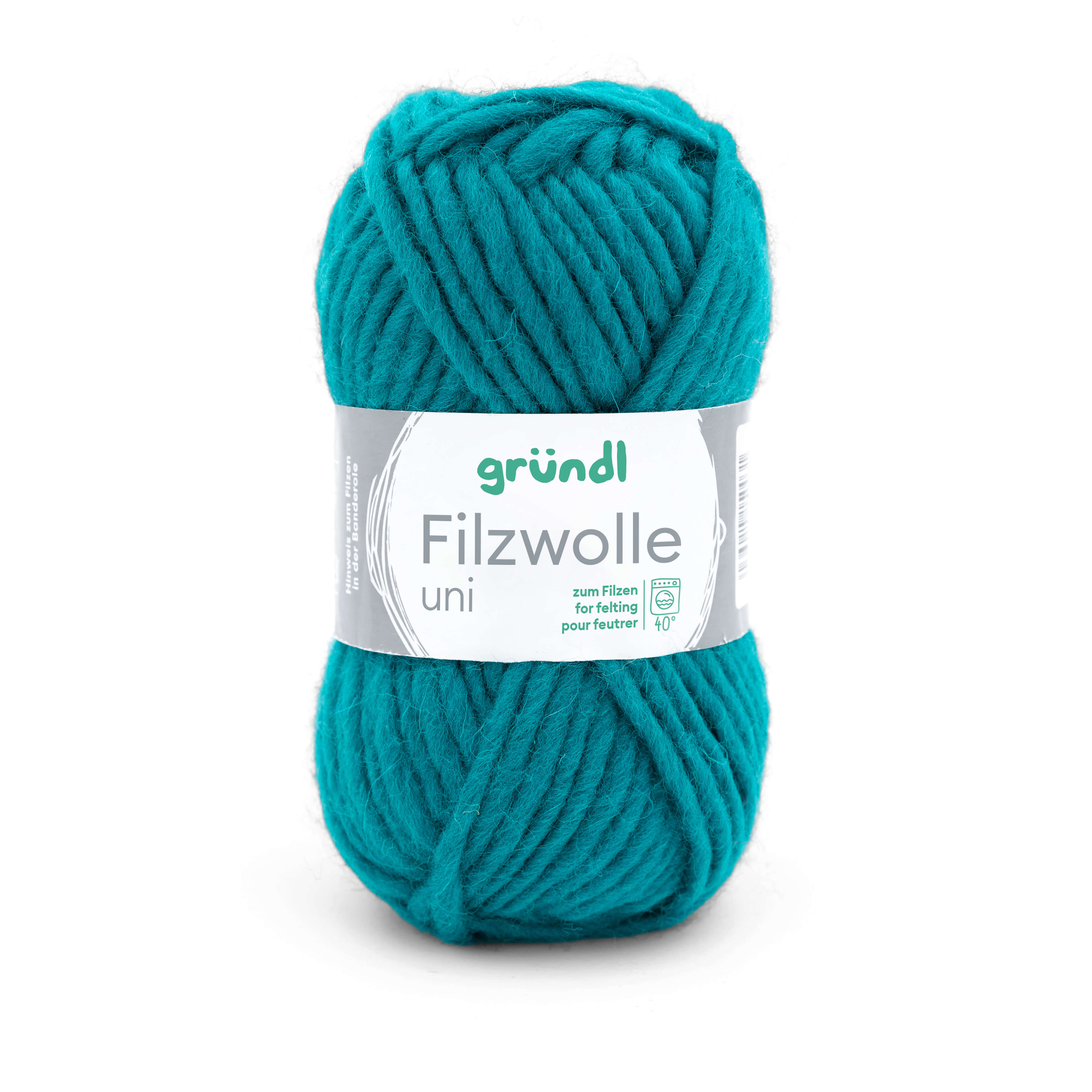 Gründl Strick- Filzwolle UNI 100% Schurwolle 50g/50m