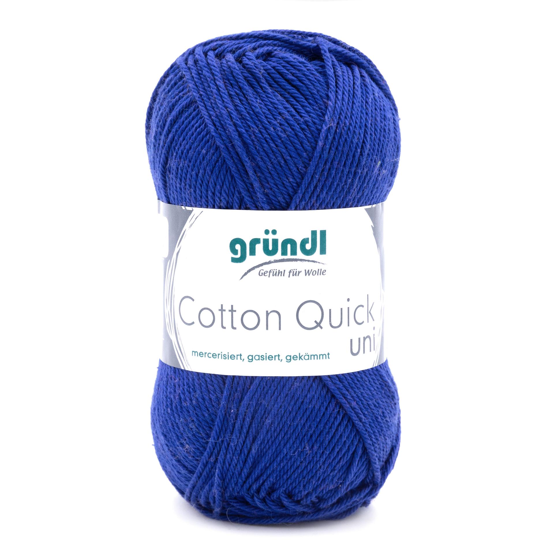 Cotton Quick uni, 100 % Baumwolle, 50g/125m