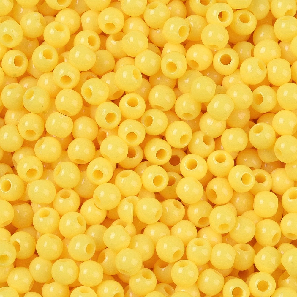 Acrylperlen Uni 4mm Lochbohrung 1,6mm 600 Stück Acrylperlen Uni 4mm Lochbohrung 1,6mm 600 Stück