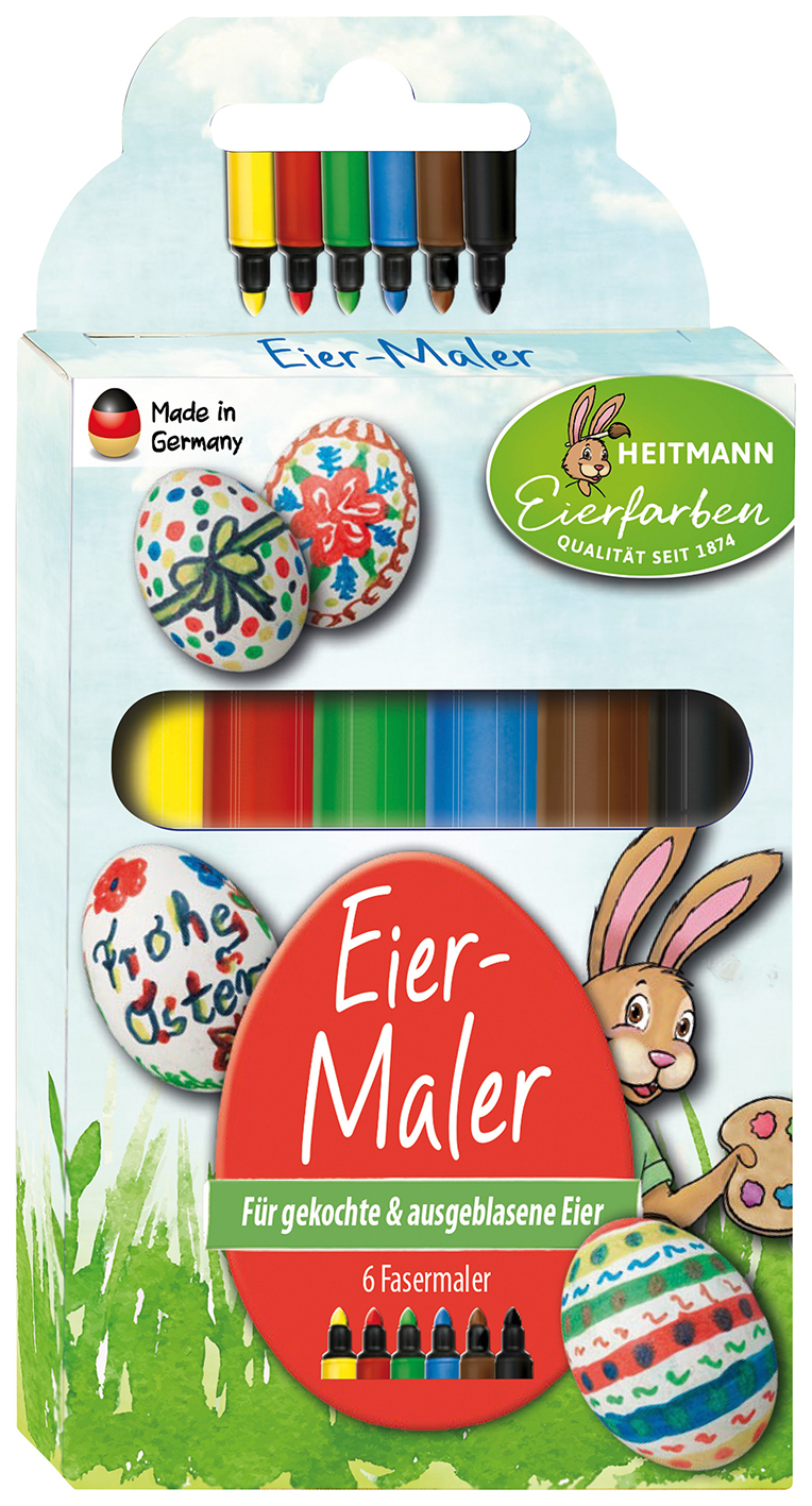 Heitmann Eier-Maler 6 Stifte