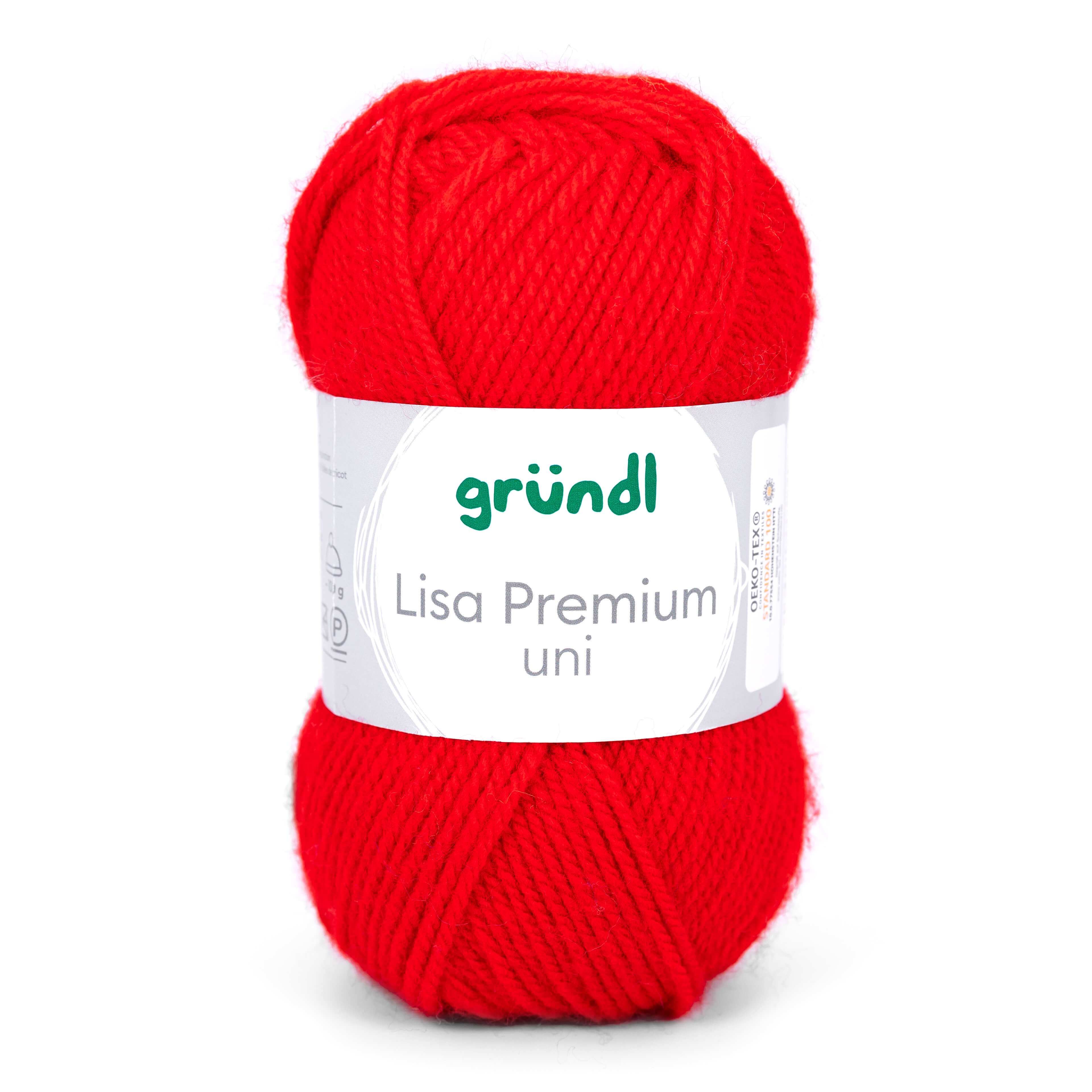 Lisa Premium uni 100 % Polyacryl 50g/133m Lisa Premium uni 100 % Polyacryl 50g/133m