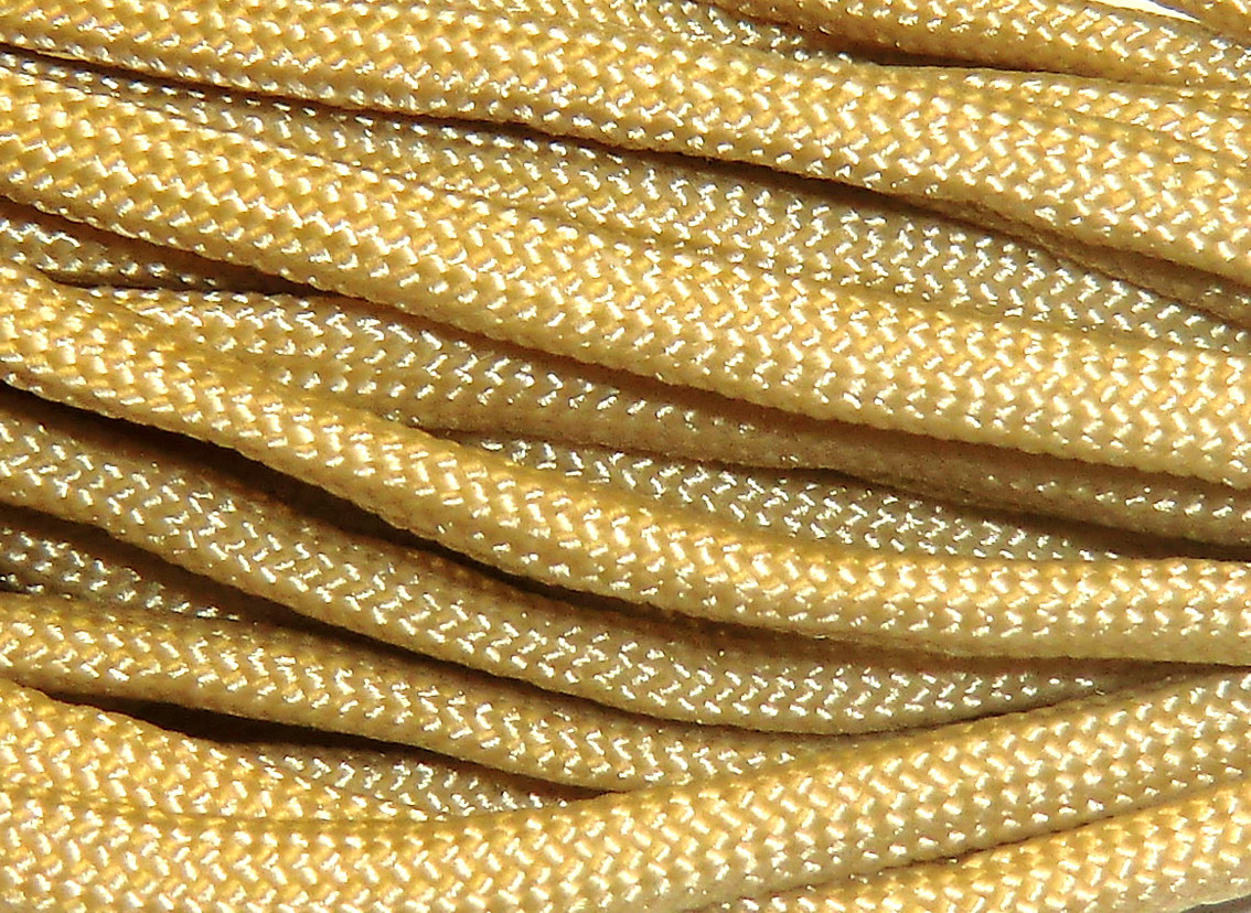 Paracord 4 mm, sand, 6,4 m /Bündel