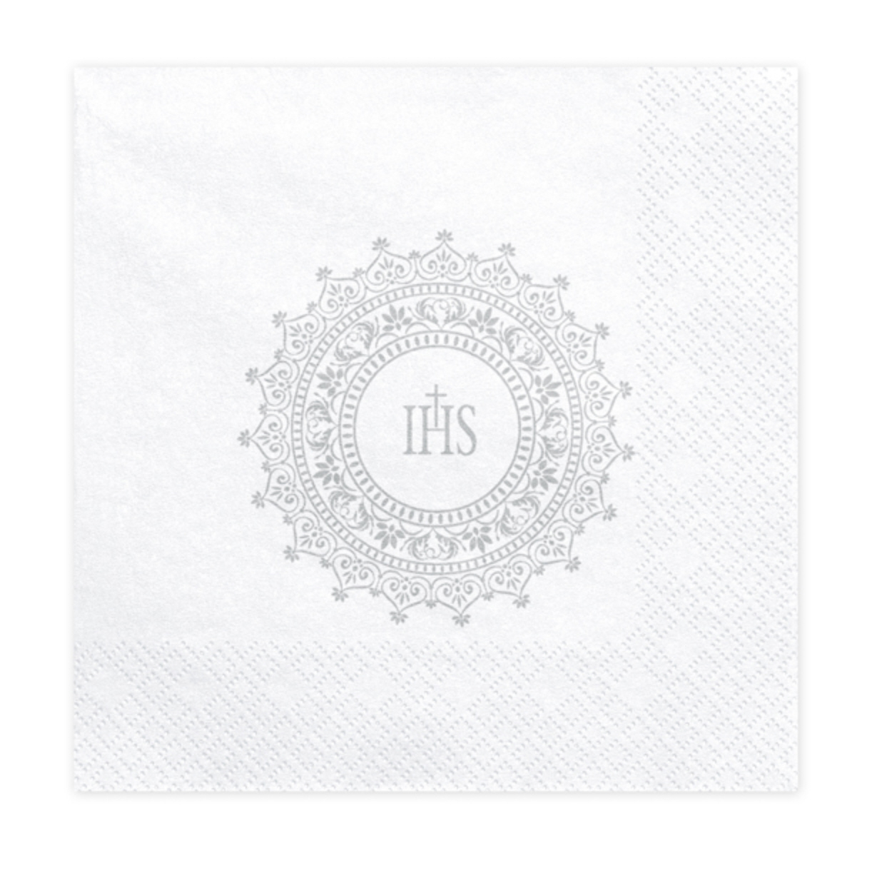 Serviette Erstkommunion -IHS 33x33cm 20 Servietten 