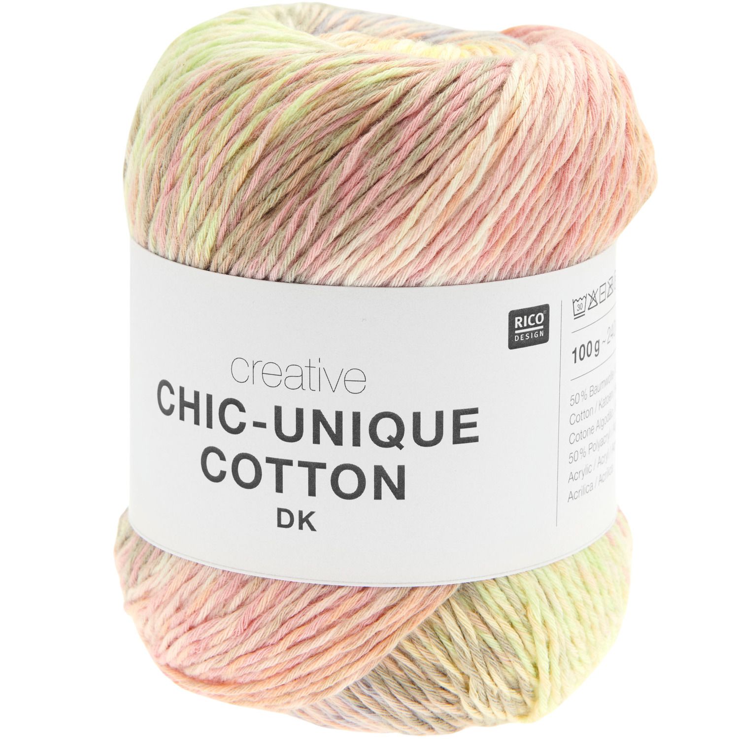 Creative Chic-Unique Cotton dk Farbverlaufswolle 100g 240m Creative Chic-Unique Cotton dk Farbverlaufswolle 100g 240m
