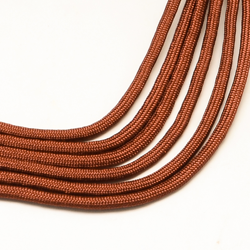 Paracord Kordel UNI ROTBRAUN einfärbig 4mm 6,4m/ Bund Paracord Kordel UNI ROTBRAUN einfärbig 4mm 6,4m/ Bund