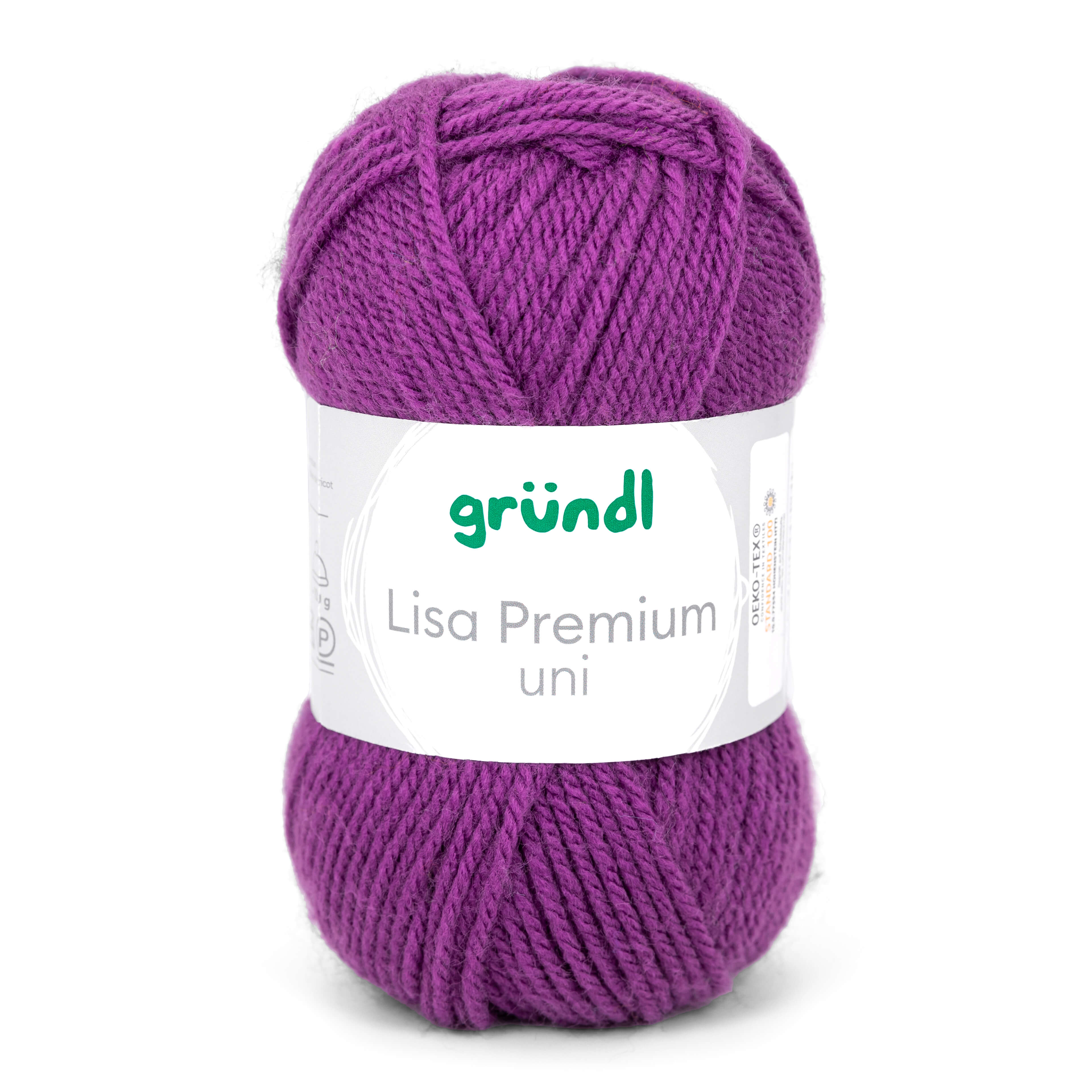 Lisa Premium uni 100 % Polyacryl 50g/133m Lisa Premium uni 100 % Polyacryl 50g/133m