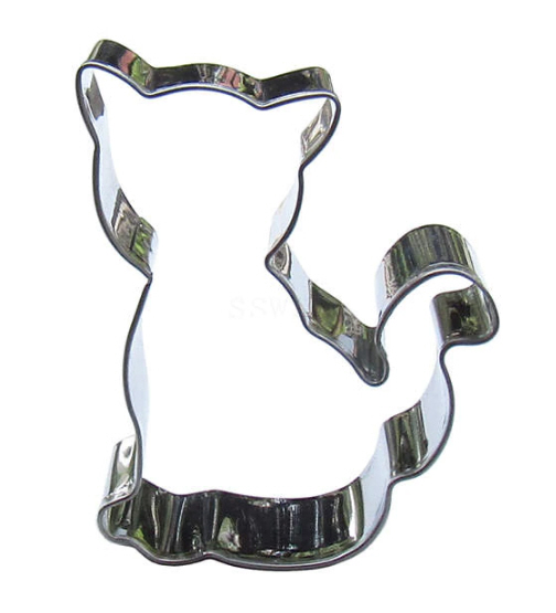 Ausstecher Katze sitzend 6cm Ausstechform Cookie Cutter Ausstecher Katze sitzend 6cm Ausstechform Cookie Cutter