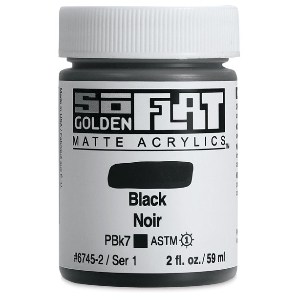 SoFlat Golden Acrylics, Matte Acrylfarbe