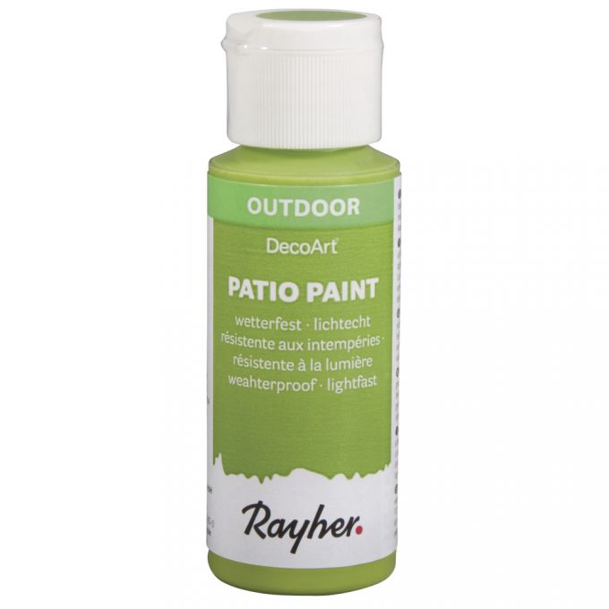 Patio Paint 59ml, Allwetterfarbe, Acrylfarbe für draußen, Außenbereichsfarbe