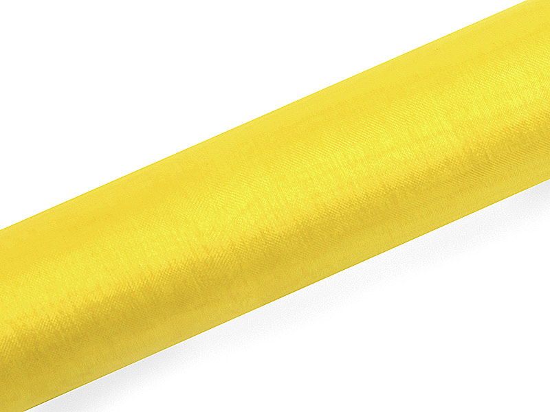 Organza Stoff einfarbig 0,36x9m
