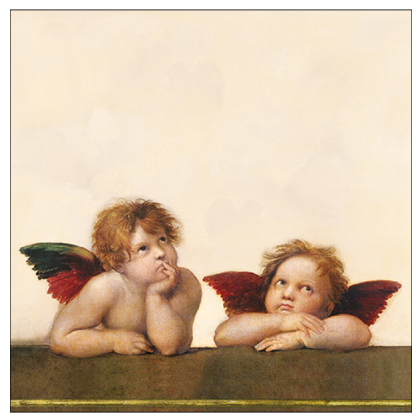 Ambiente Servietten Angelo Engel Barock 33x33cm 20 Stück FSC Mix