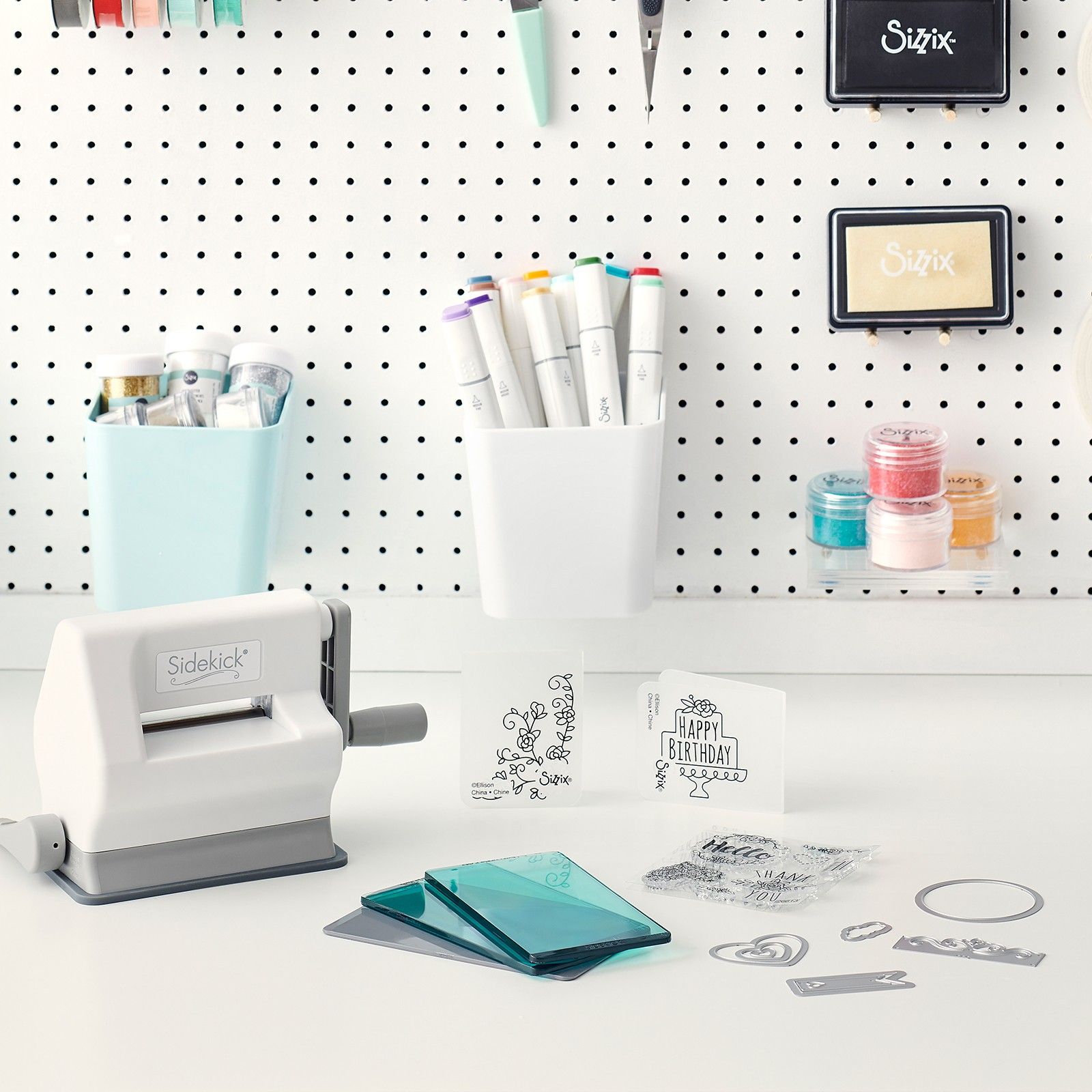 Sizzix Sidekick Stanzmaschine Starter Kit 22teilig 