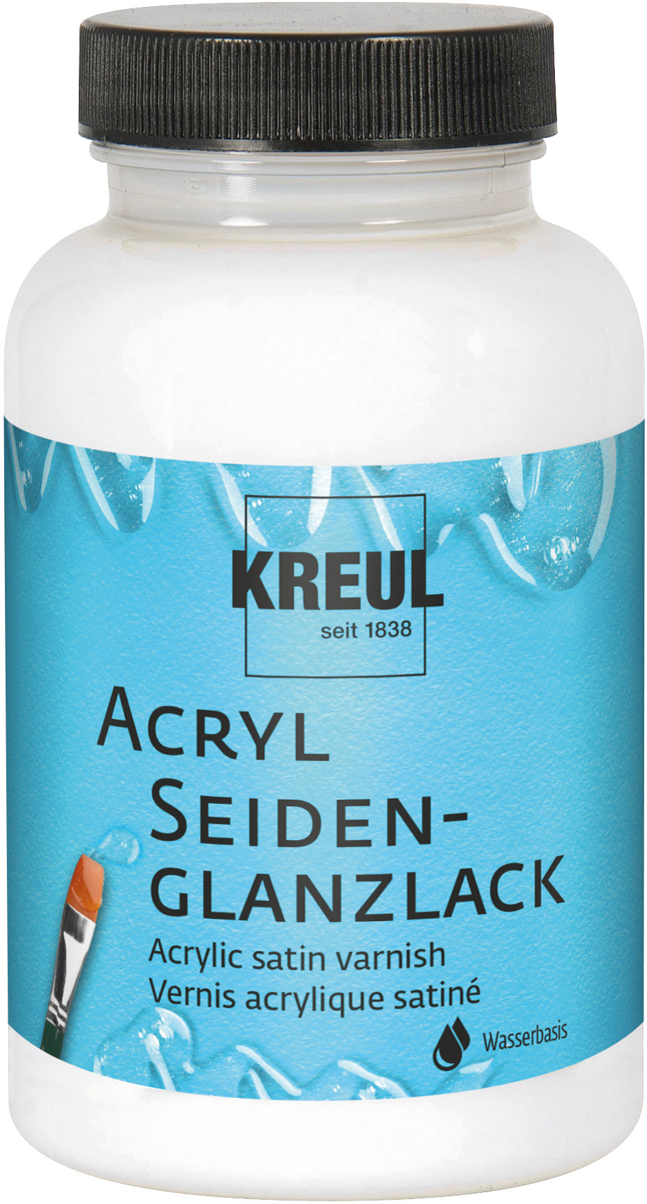 Kreul Acryl-Seidenglanzlack auf Wasserbasis