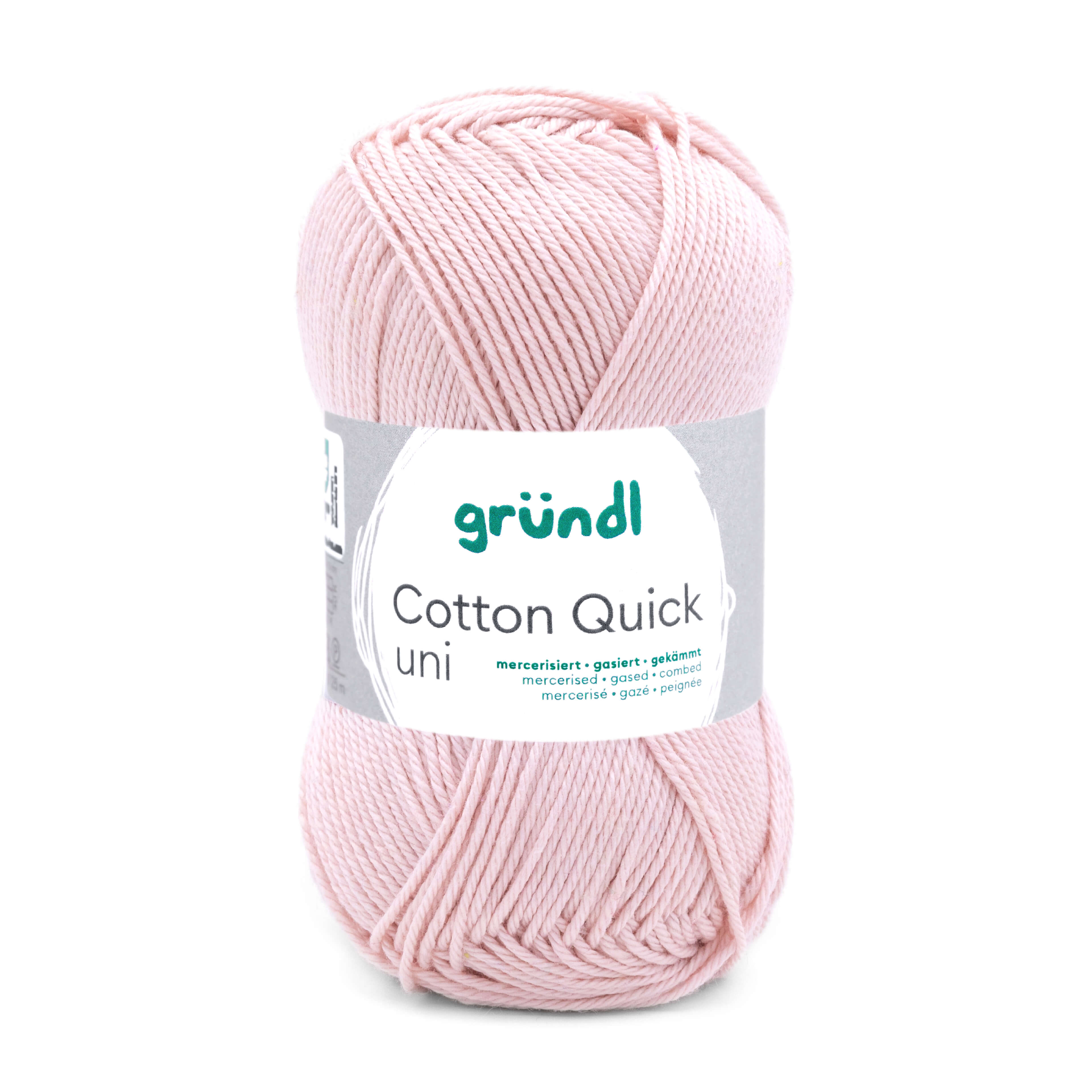 Cotton Quick Uni 100 % Baumwolle mercerisiert gasiert gekämmt 50g/125m 10 Stück Cotton Quick Uni 100 % Baumwolle mercerisiert gasiert gekämmt 50g/125m 10 Stück