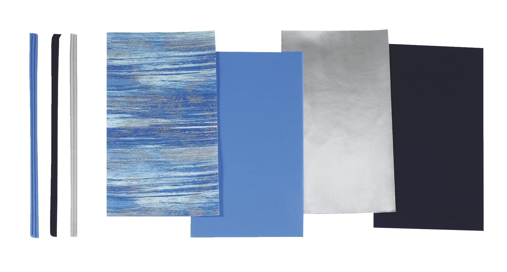Wachsplatten-Sortiment "Sortierung Blau" Wachsplatten: 175 x 80 x 0,5 mm Wachsstreifen: 175 x1mm Wachsplatten-Sortiment "Sortierung Blau" Wachsplatten: 175 x 80 x 0,5 mm Wachsstreifen: 175 x1mm