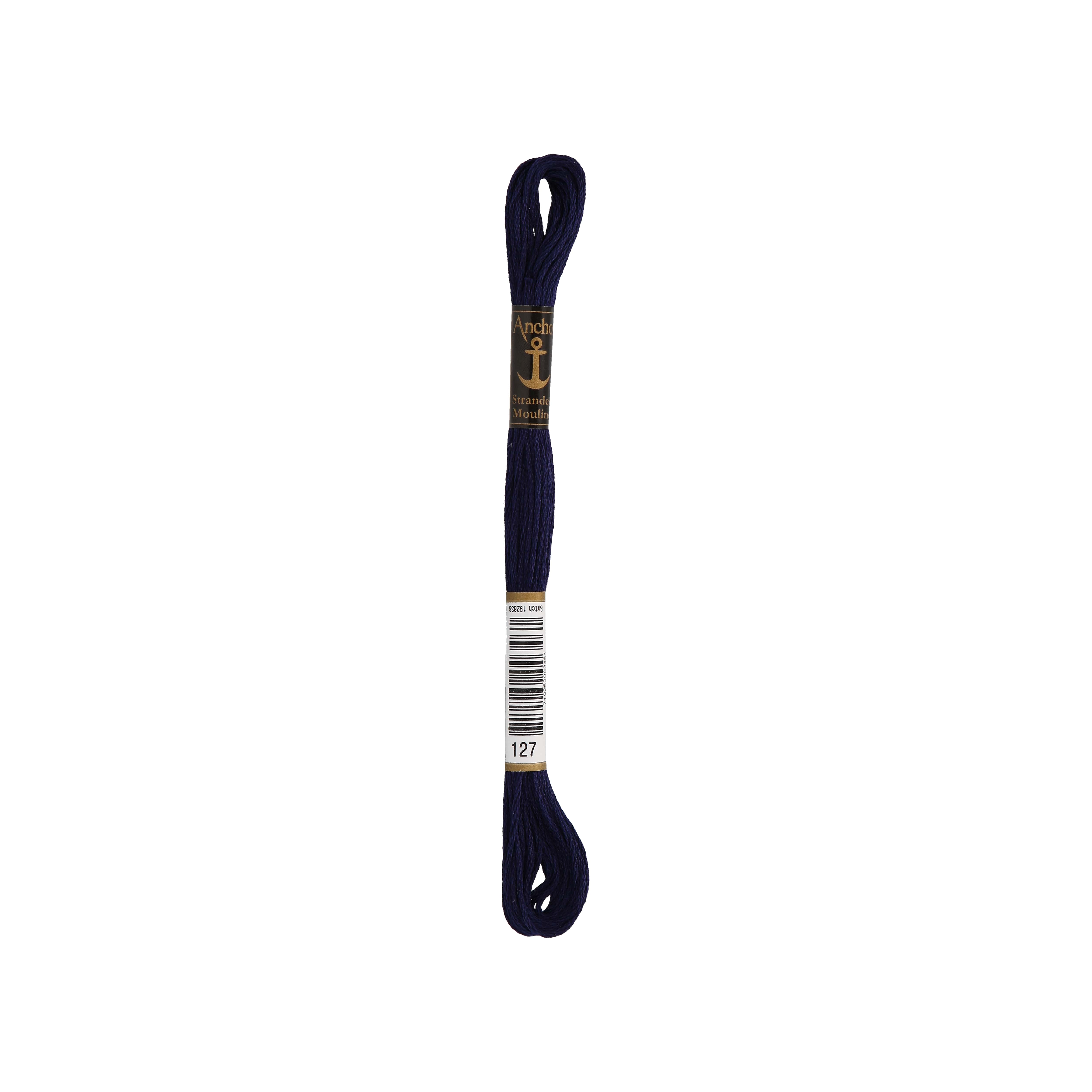 Anchor -Stranded Mouliné-Garn NACHTBLAU Sticktwist 6-fädig 100% Baumwolle 8m Anchor -Stranded Mouliné-Garn NACHTBLAU Sticktwist 6-fädig 100% Baumwolle 8m