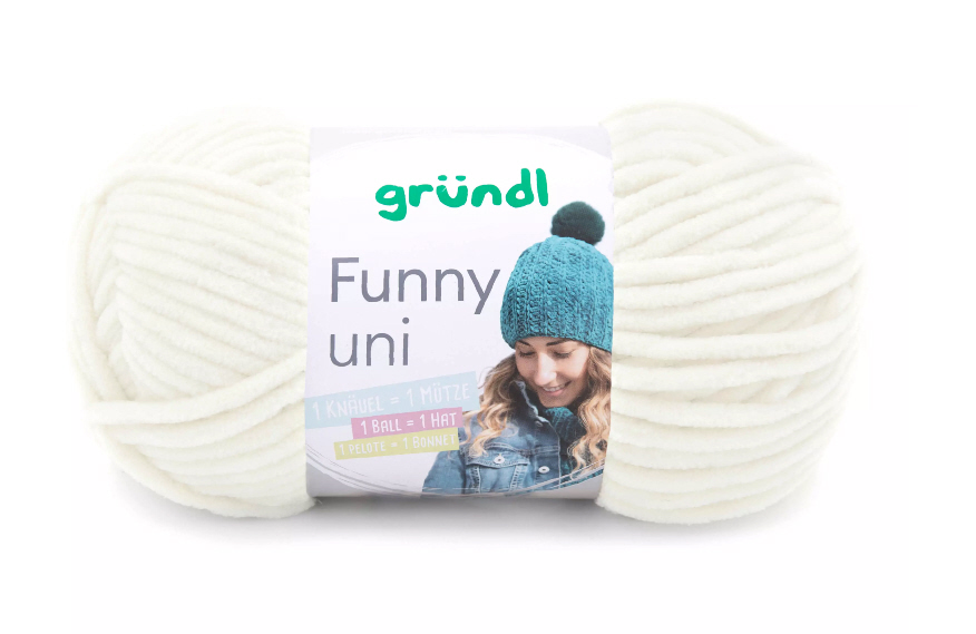 Wolle Funny, chenilleartige Microfaser, 100g/120m 100% Polyacryl Wolle Funny, chenilleartige Microfaser, 100g/120m 100% Polyacryl