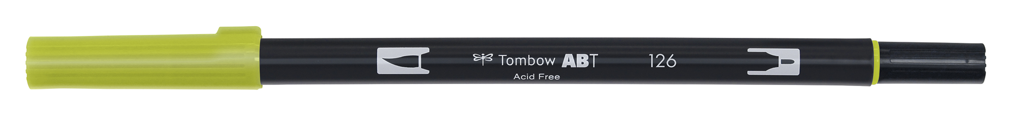Tombow Art Brush Pen, light olive
