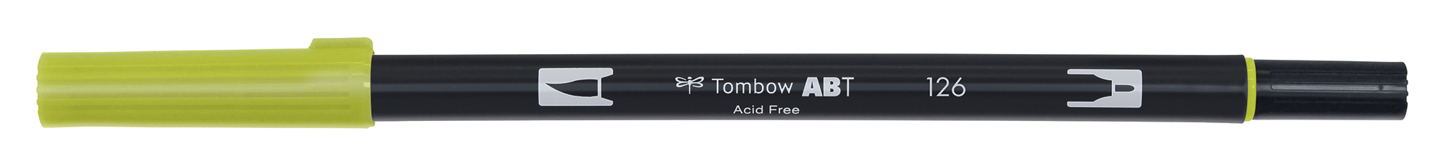 Tombow Art Brush Pen, light olive