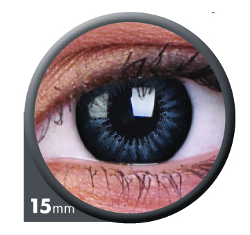 Kontaktlinsen Big Eyes Evenig Grey 0.00 Dpt. 2 Stück
