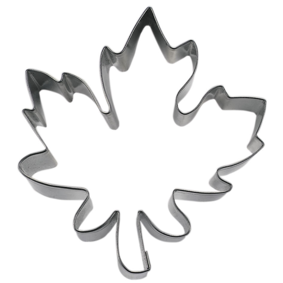 Ausstechform Ahornblatt Blatt Ahorn Maple Leaf 8cm Keksausstecher Cookie Cutter