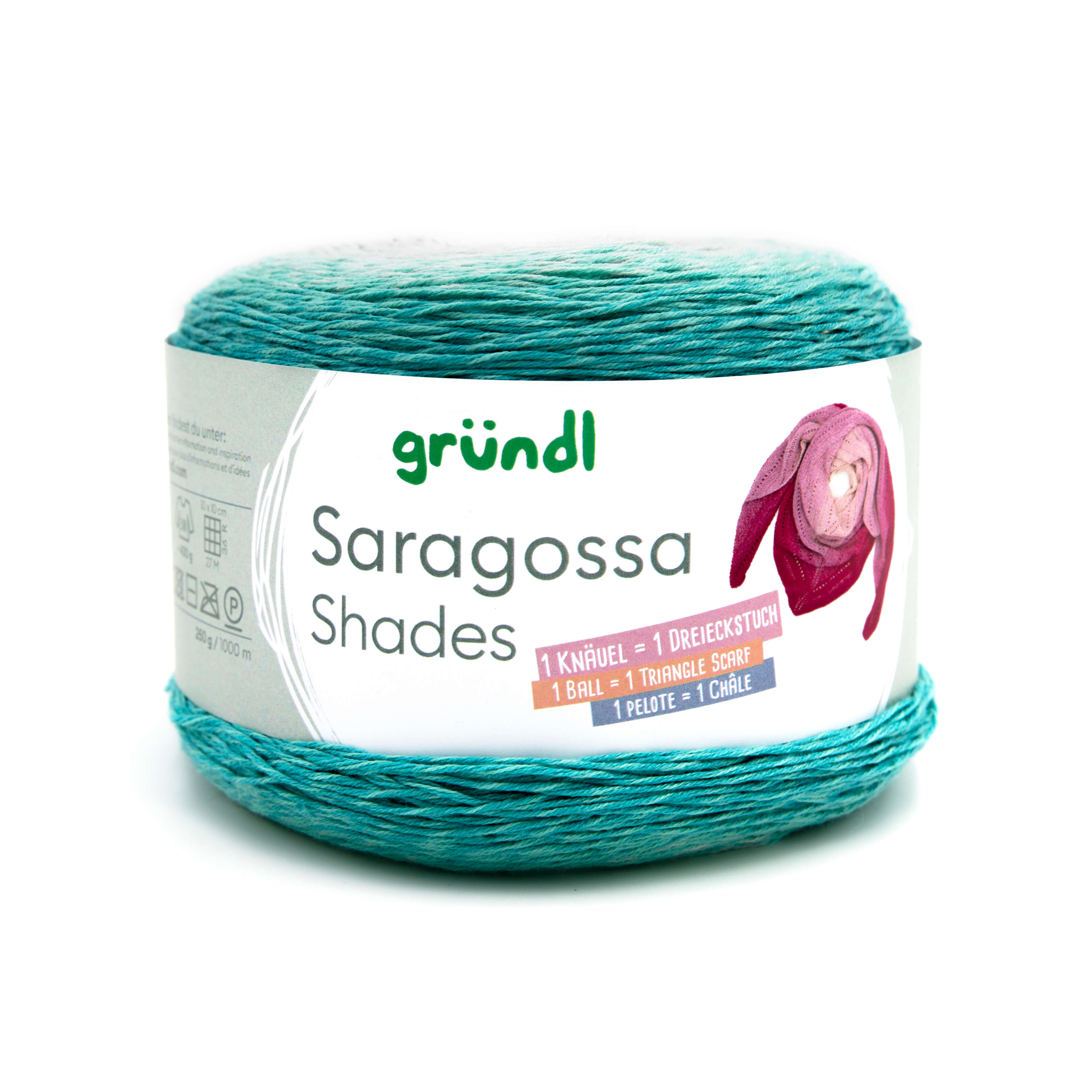 Gründl Saragossa Shades Wolle 250g/1000m Gründl Saragossa Shades Wolle 250g/1000m