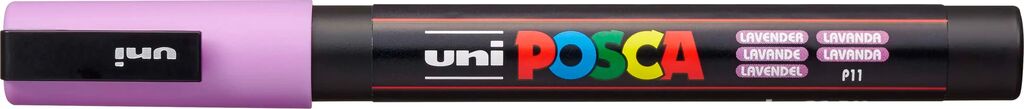 UNI POSCA Marker PC-3M LAVENDEL Rundspitze 0,9-1,3mm