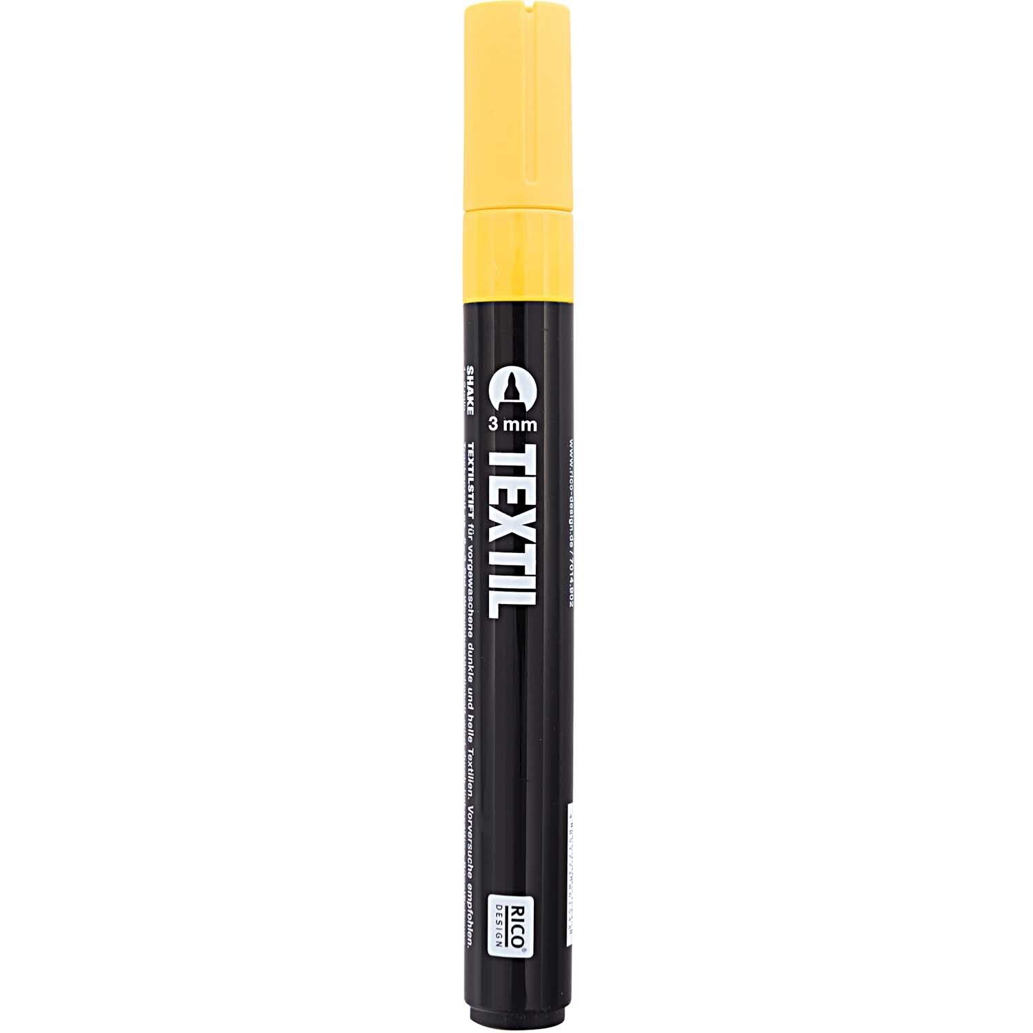 Rico Design Textilmarker 3mm dunkle Stoffe Einzelstifte Rico Design Textilmarker 3mm dunkle Stoffe Einzelstifte