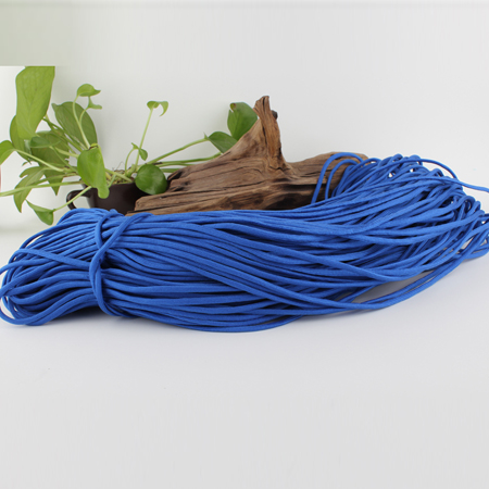 Paracord Kordel UNI BLAU einfärbig 4mm 6,4m/ Bund 