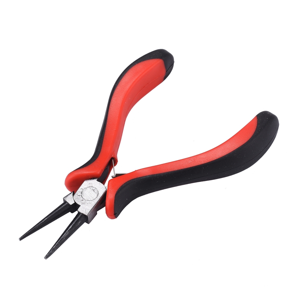 Rundzange 12 cm mit Komfortgriff, Carbonstahl