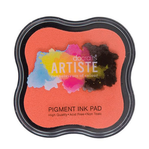 Docrafts Artiste Pigment Stempelkissen PINK 45mm x 45mm 1 Stück Docrafts Artiste Pigment Stempelkissen PINK 45mm x 45mm 1 Stück