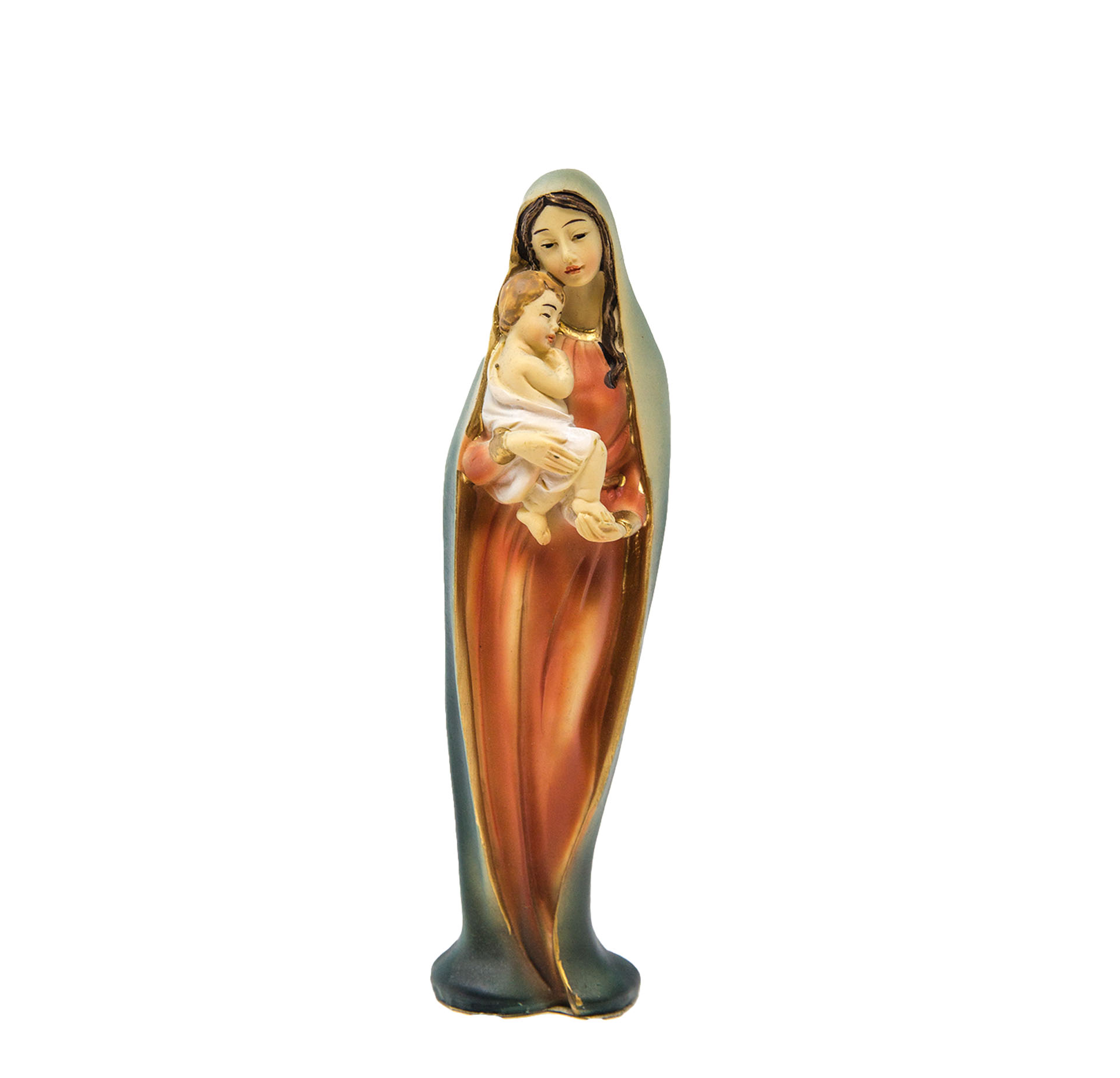 Madonna modern mit Jesuskind Heilige Maria Krippenfigur 