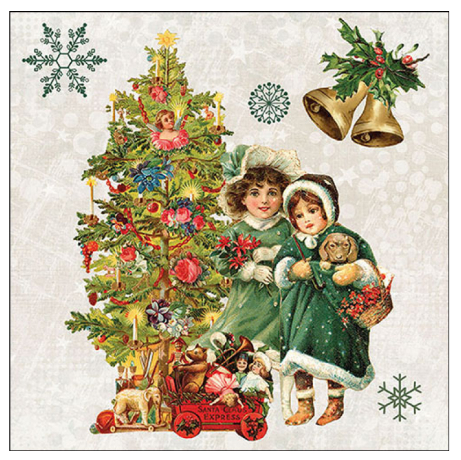 Ambiente Servietten Nostalgic Christmas FSC Mix 33x33cm 20 Stück/Packung