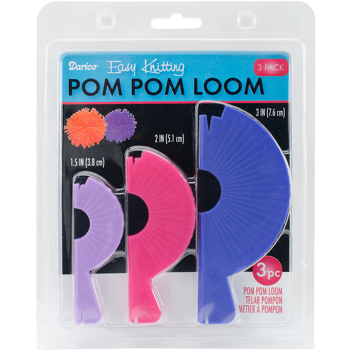 Pom Pom Maker Kugelweber-Set Pom Pom Loom Bommel