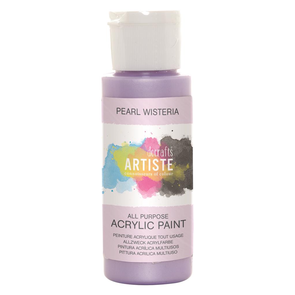 Docraft Artiste Pearl Acrylic Paint Allesfarbe 59ml