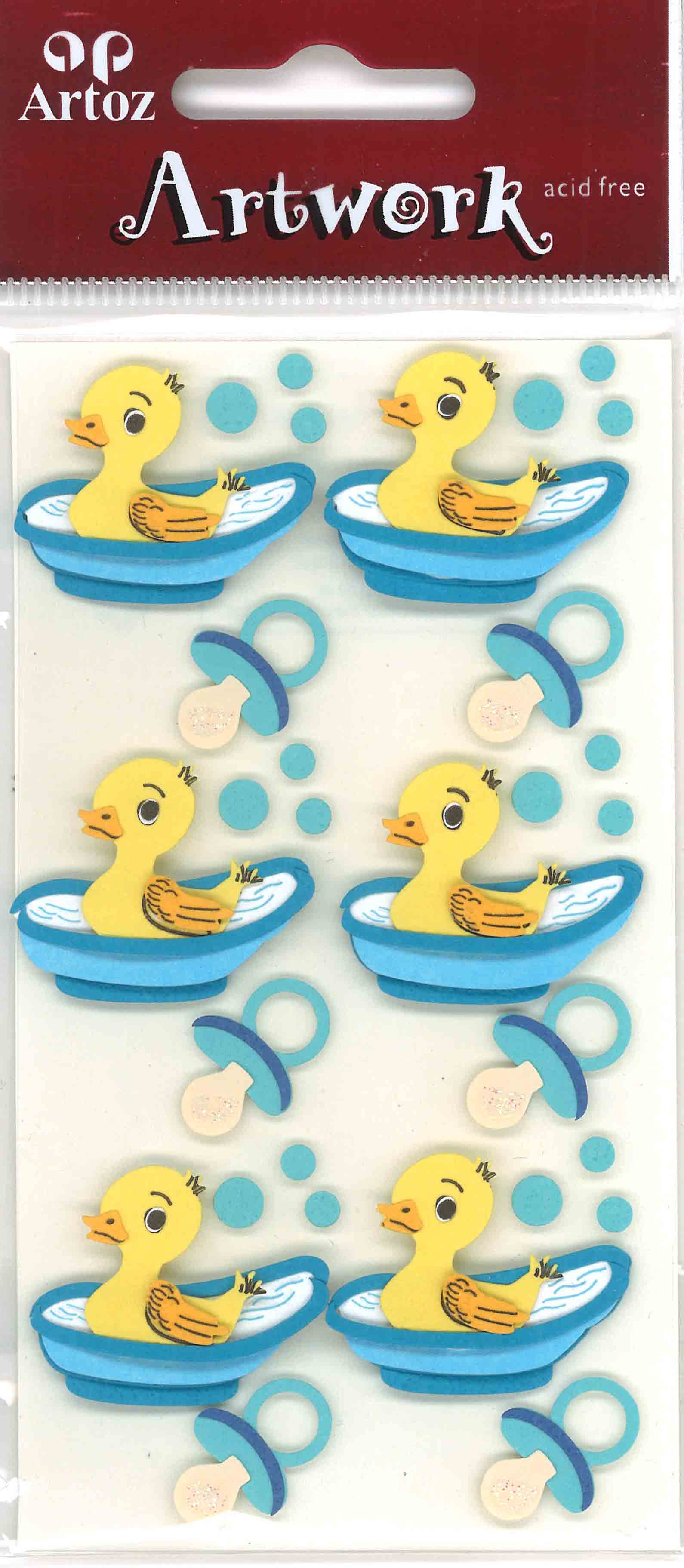 Sticker Baby Ente Papiersticker Scrapbooking