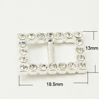 Strassviereck mit Steg, 18x13mm, 2 Stück/Packung