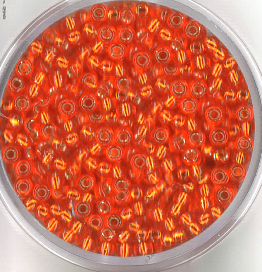 Miyuki Rocailles silverlined hyacinth 2,5mm, 12g
